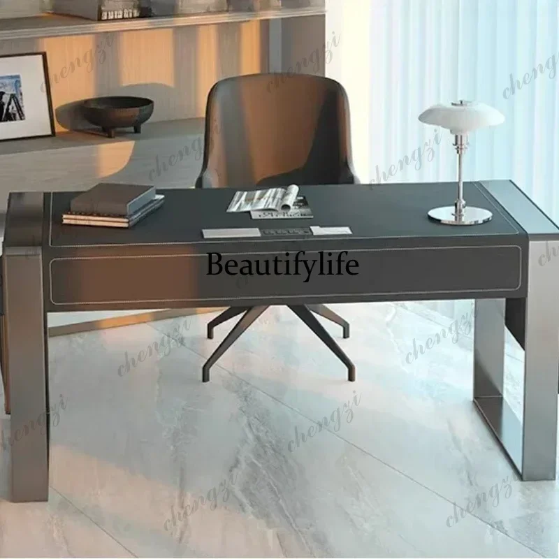 Office Furniture Com - โต๊ะทำงานแฟชั่น Y136 Y136 สไตล์อิตาเลียน มินิมอล หรูหรา