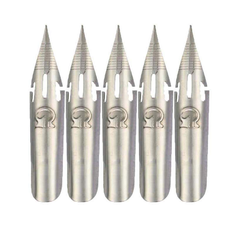 Office Supply Cart - 5Pc G Nib สแตนเลสตัวอักษร Nib เครื่องมืออุปกรณ์เครื่องเขียนอุปกรณ์สำนักงานโรงเรียนการเขียนของขวัญ