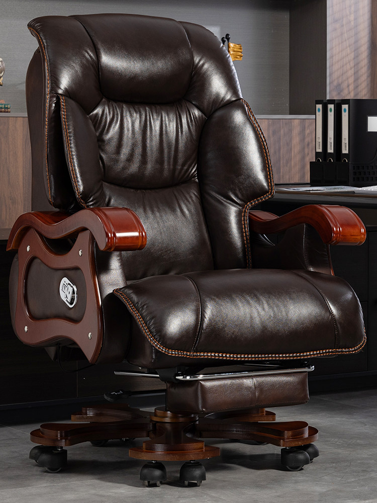 Office Furniture High End - เก้าอี้ประธานบริษัท เก้าอี้สำนักงานหรูหรา เก้าอี้หนังสำหรับห้องเรียนธุรกิจ เก้าอี้สำนักงานระดับไฮเอนด์