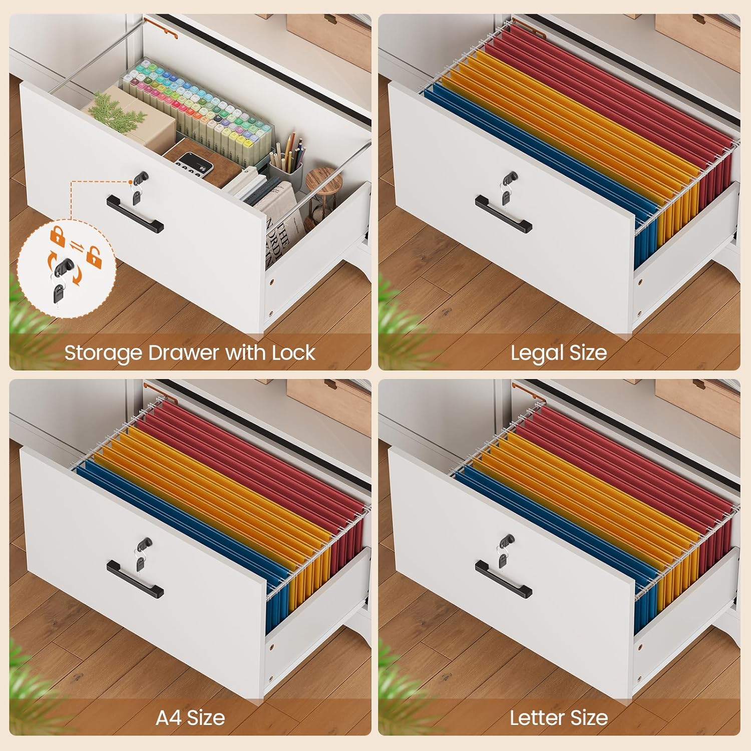 โต๊ะทำงานรูปตัว L ขนาด 56.7 นิ - Gaming Desk With Hutch บทวิจารณ์และราคา