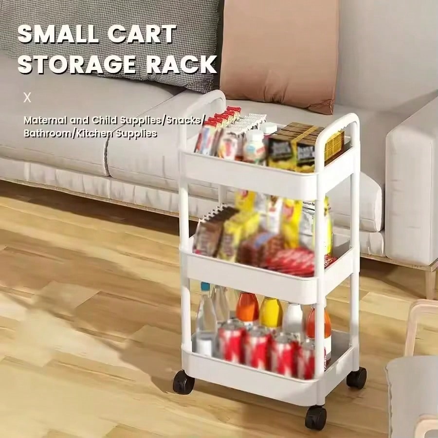 รถเข็นอเนกประสงค์ 3 ชั้นพร้อมล - Office Supply Cart บทวิจารณ์และราคา
