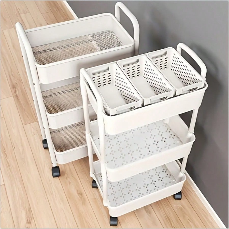 รถเข็นอเนกประสงค์ 3 ชั้นพร้อมล - Office Supply Cart บทวิจารณ์และราคา
