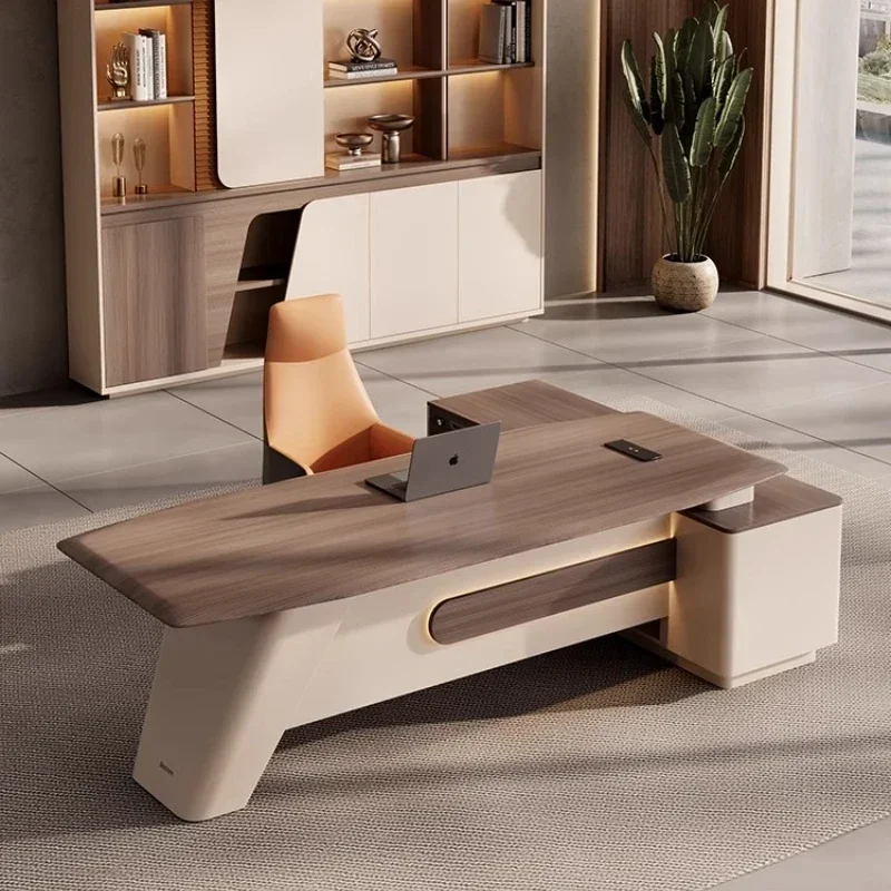 โต๊ะทำงานผู้บริหารทรงตัวแอล ดี - Office Furniture High End บทวิจารณ์และราคา
