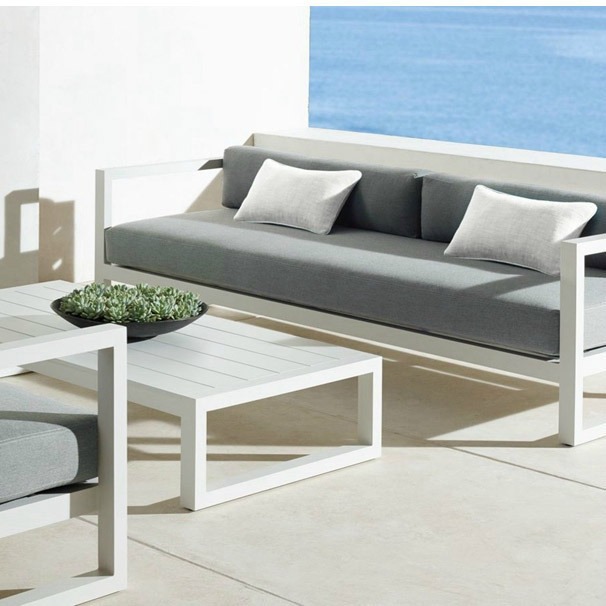 ชุดโซฟากลางแจ้งพร้อมโต๊ะกาแฟ ส - Office Furniture For Sale บทวิจารณ์และราคา