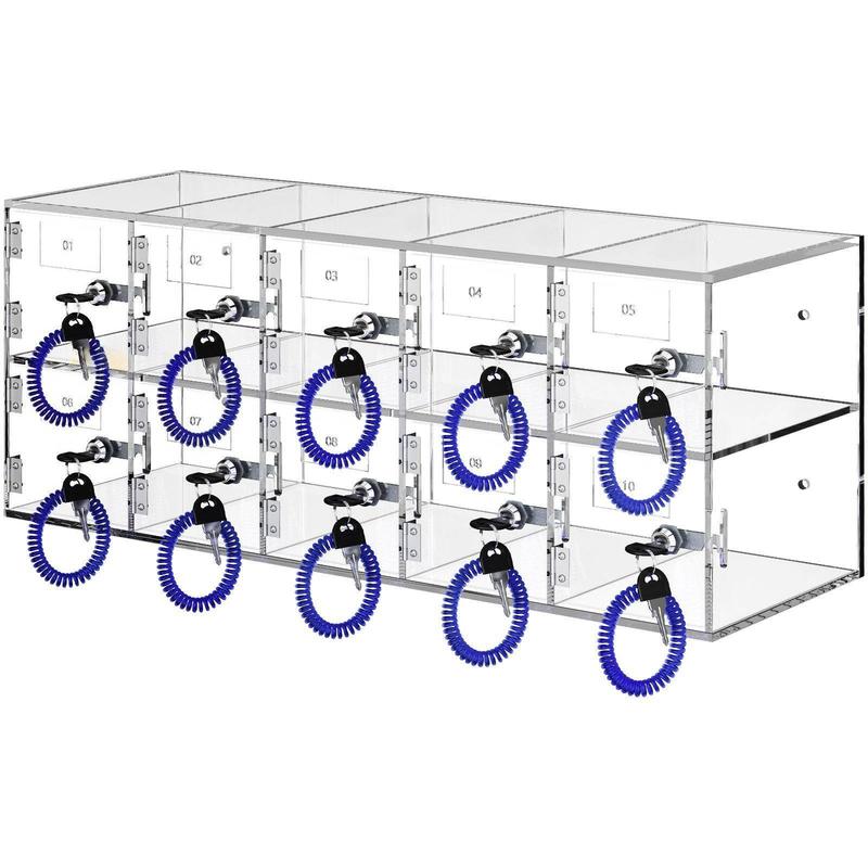 ตู้เก็บโทรศัพท์มือถือ 10 ช่อง  - Office Storage Cabinet บทวิจารณ์และราคา