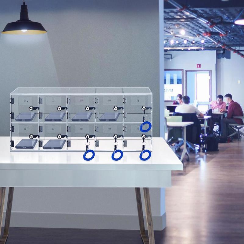 ตู้เก็บโทรศัพท์มือถือ 10 ช่อง  - Office Storage Cabinet บทวิจารณ์และราคา