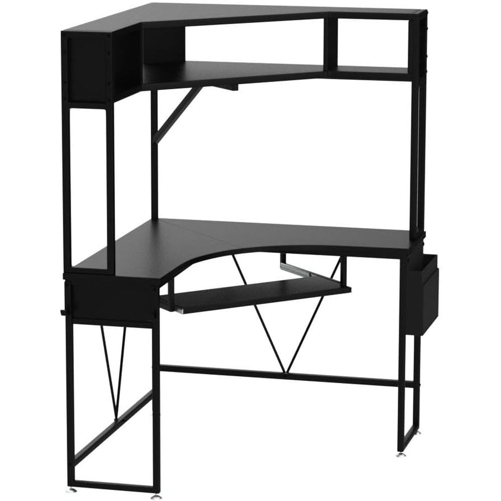 โต๊ะทำงานขนาด 39 นิ้ว กว้าง x  - Gaming Desk With Hutch บทวิจารณ์และราคา