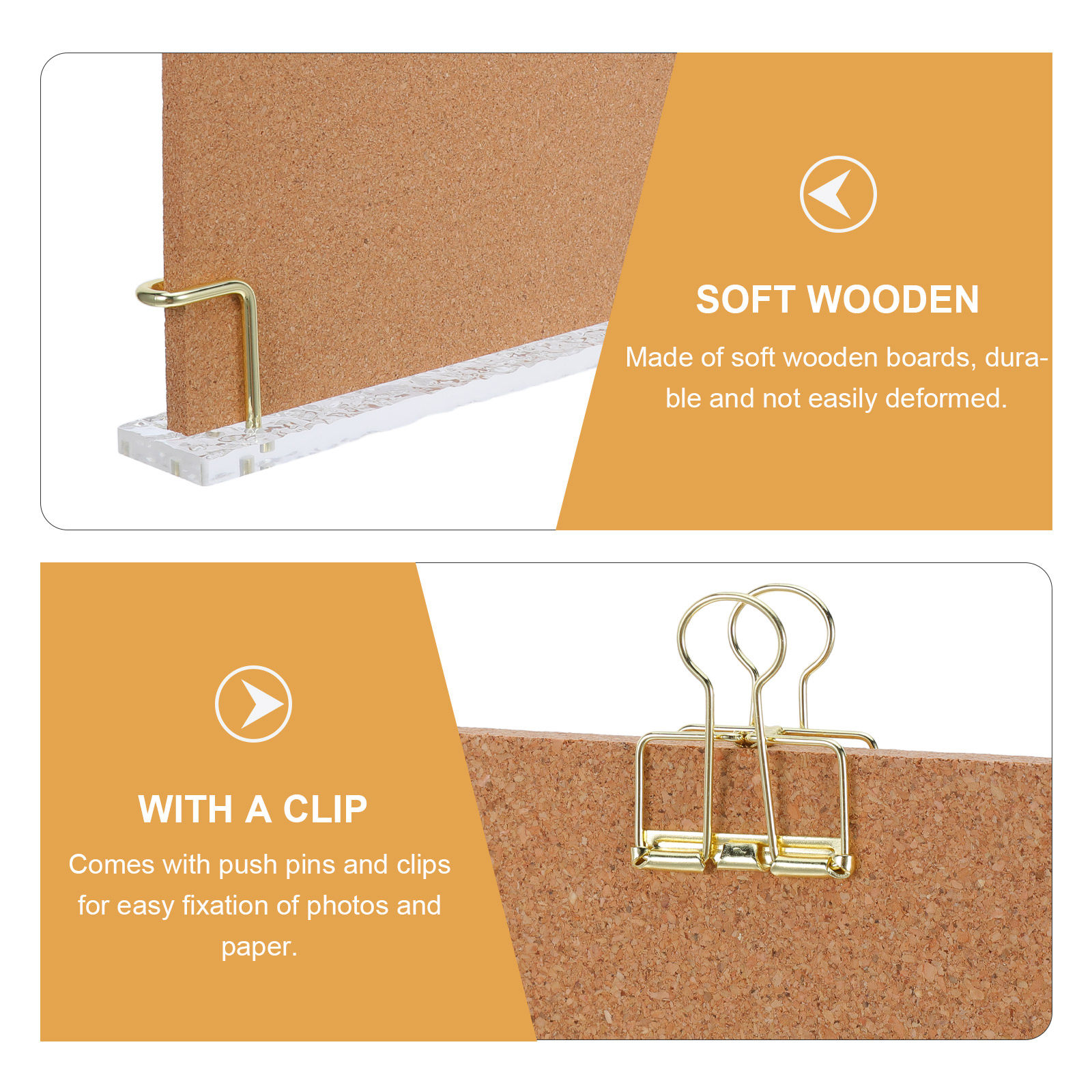 1 ชุดกระดานไม้ก๊อกขนาดเล็กสำหร - Bulletin Board Cork บทวิจารณ์และราคา