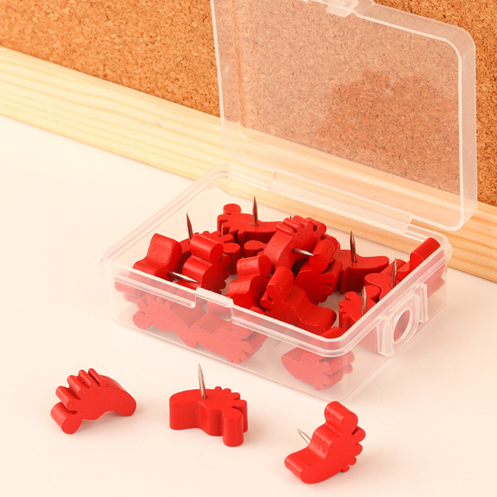หมุดปักกระดานรูปเท้า 30 ชิ้น ข - Bulletin Board Cork บทวิจารณ์และราคา