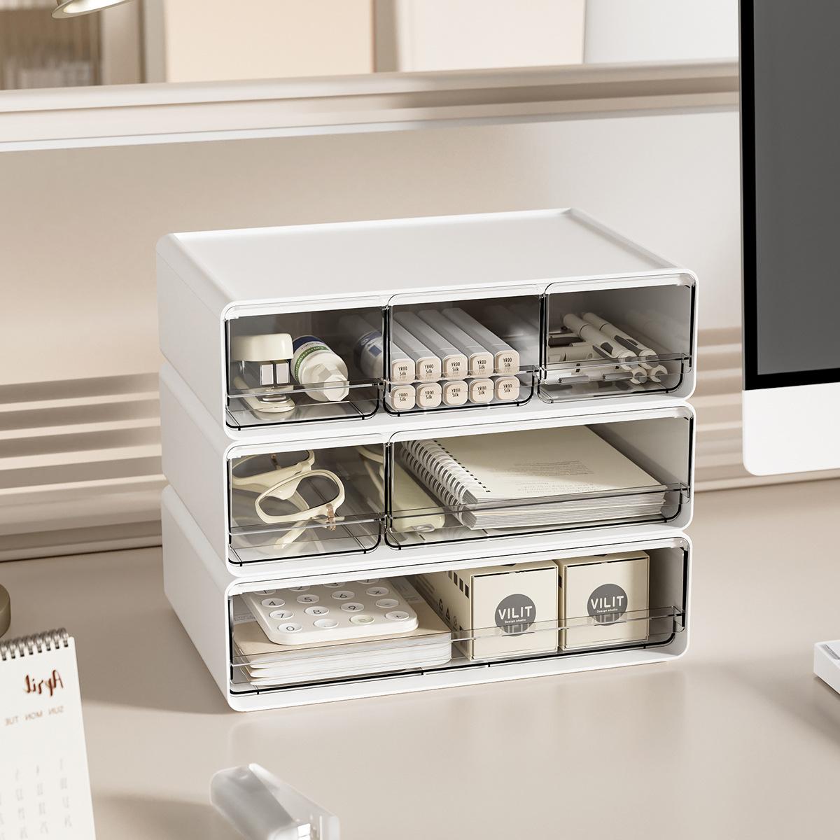 กล่องเก็บของตั้งโต๊ะ กล่องเก็บ - Office Storage Cabinet บทวิจารณ์และราคา