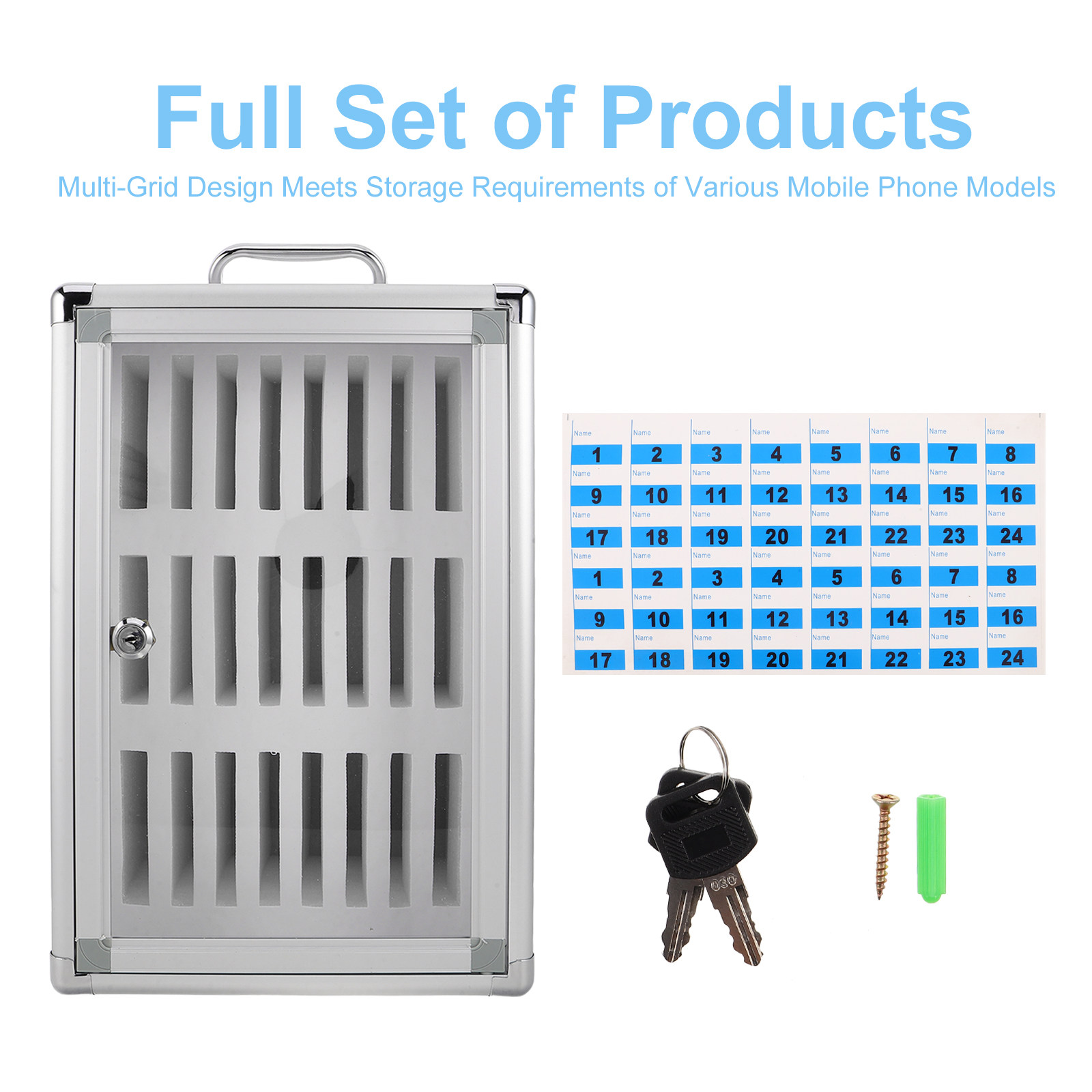 ตู้เก็บโทรศัพท์มือถือแบบติดผนั - Office Storage Cabinet บทวิจารณ์และราคา