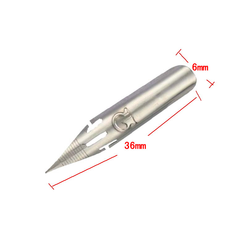 5Pc G Nib สแตนเลสตัวอักษร Nib  - Office Supply Cart บทวิจารณ์และราคา
