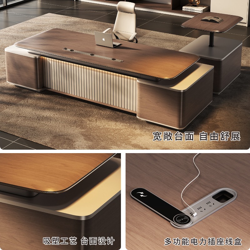 โต๊ะทำงานผู้บริหารระดับสูงสไตล - Office Furniture High End บทวิจารณ์และราคา