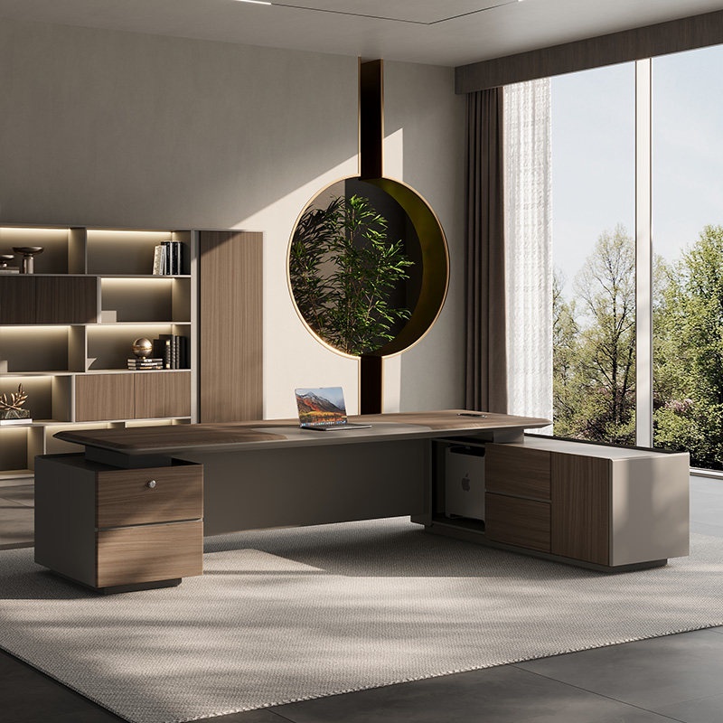 # ชุดโต๊ะทำงานผู้บริหารและเก้า - Office Furniture High End บทวิจารณ์และราคา