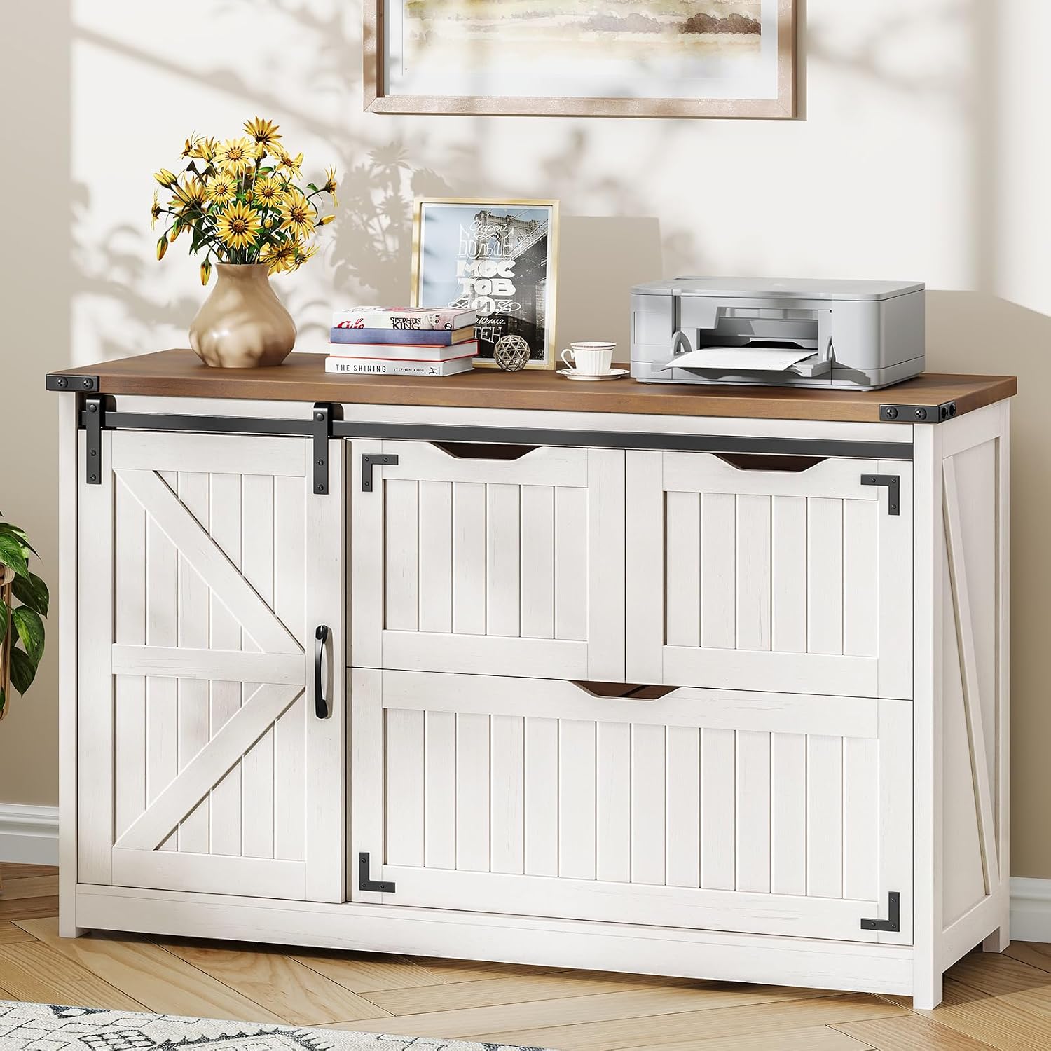 ตู้เก็บเอกสารแบบแนวนอนขนาด 47. - Office Storage Cabinet บทวิจารณ์และราคา