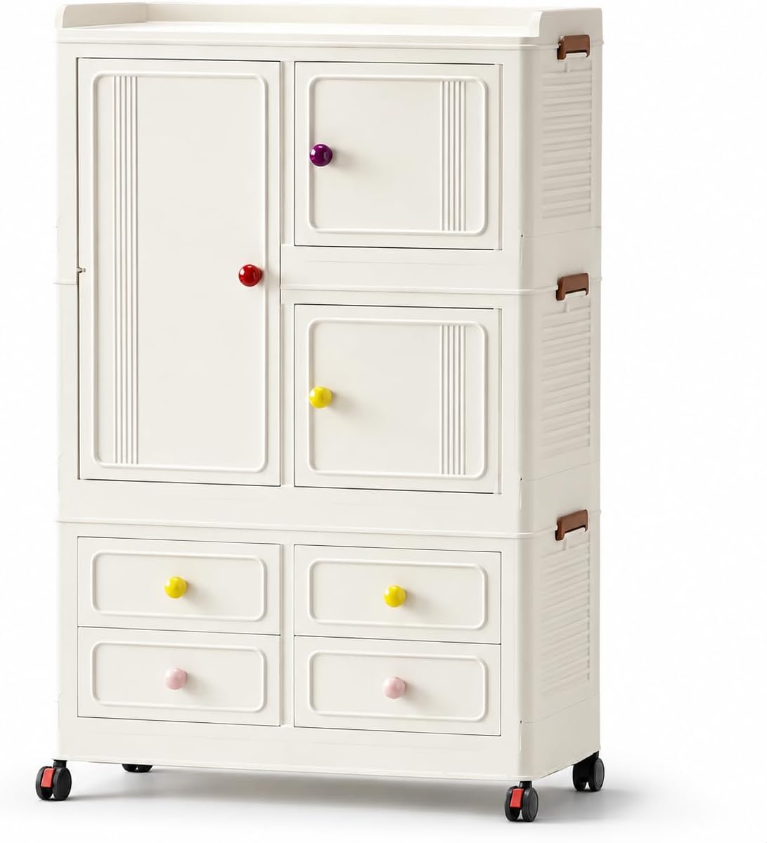 ตู้เก็บของแบบพับได้พร้อมล้อและ - Office Storage Cabinet บทวิจารณ์และราคา
