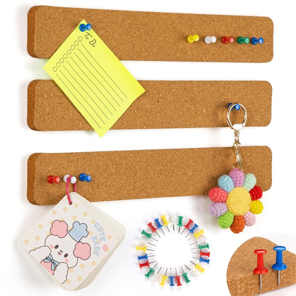 กระดานไม้ก๊อกแบบมีกาวในตัว กระ - Bulletin Board Cork บทวิจารณ์และราคา