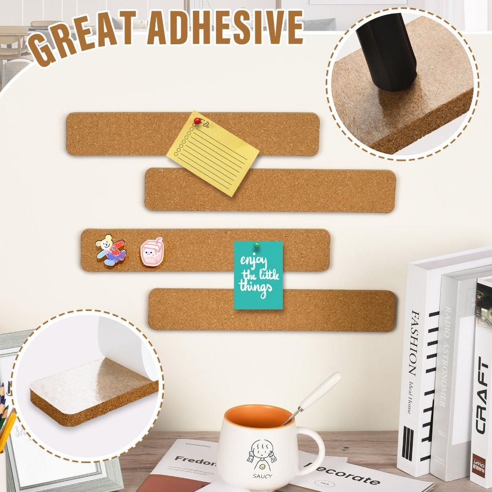 กระดานไม้ก๊อกแบบมีกาวในตัว กระ - Bulletin Board Cork บทวิจารณ์และราคา