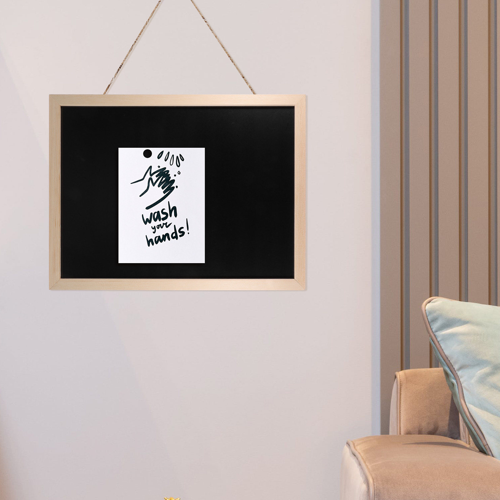 1 ชุดกระดานไม้พร้อมแผ่นไม้ก๊อก - Bulletin Board Cork บทวิจารณ์และราคา