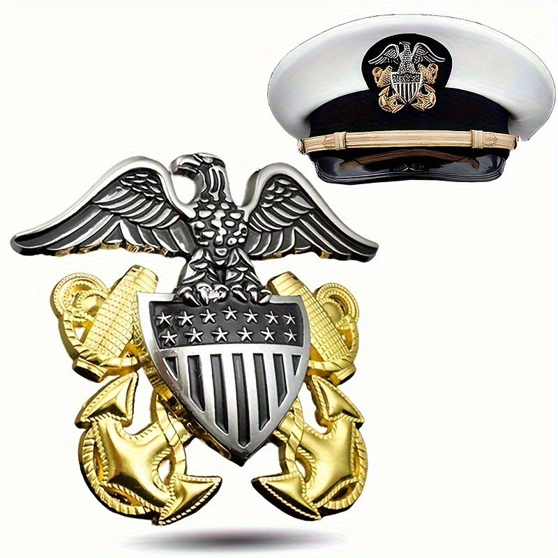 US Naval Officer Hat Badge Eag - Office Furniture Plan บทวิจารณ์และราคา