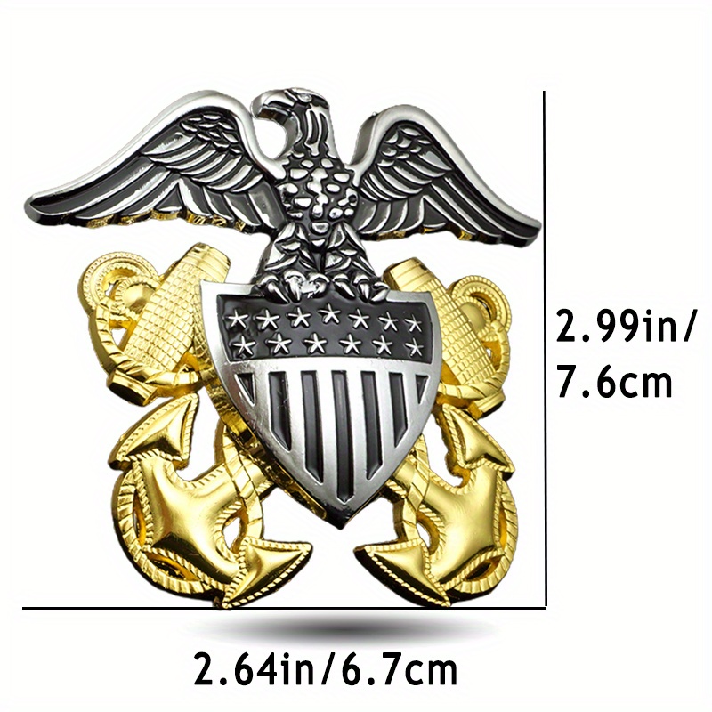 US Naval Officer Hat Badge Eag - Office Furniture Plan บทวิจารณ์และราคา