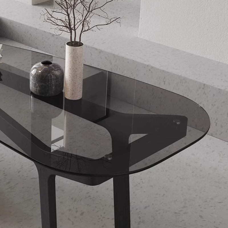 โต๊ะทำงานกระจกโค้งสไตล์อิตาลี  - Office Furniture High End บทวิจารณ์และราคา