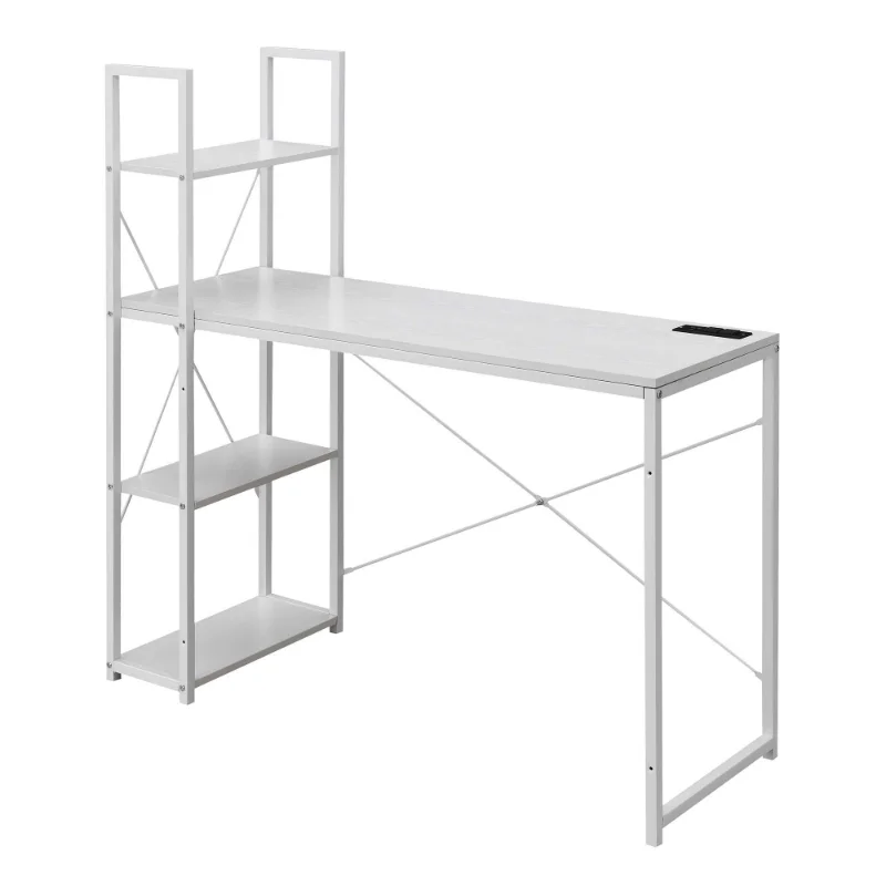 โต๊ะทำงานพร้อมชั้นวาง, เฟอร์นิ - Office Furniture Com บทวิจารณ์และราคา