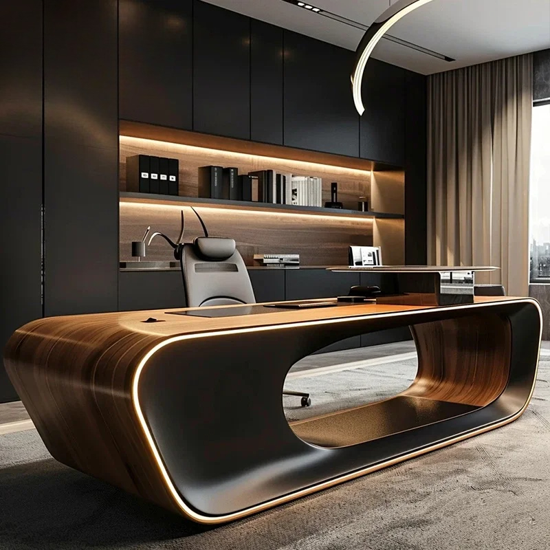 โต๊ะทำงานผู้บริหารไม้สไตล์จีนส - Office Furniture High End บทวิจารณ์และราคา