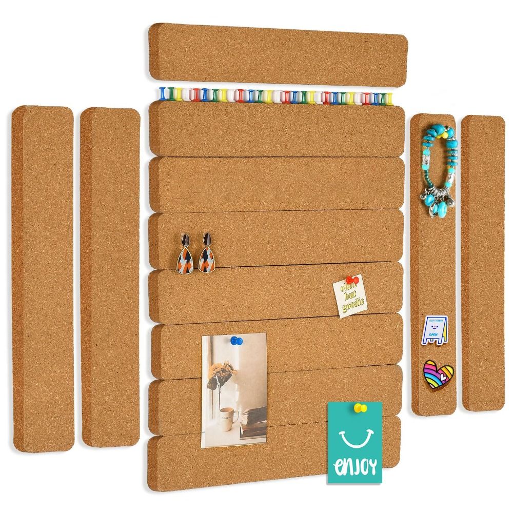 กระดานบอร์ดไม้ก๊อกแบบมีกาวในตั - Bulletin Board Cork บทวิจารณ์และราคา