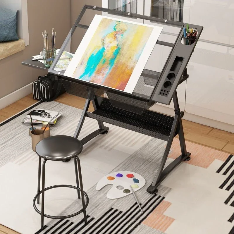 QO Fine art วาดตารางสามารถยกกา - Office Furniture Plan บทวิจารณ์และราคา